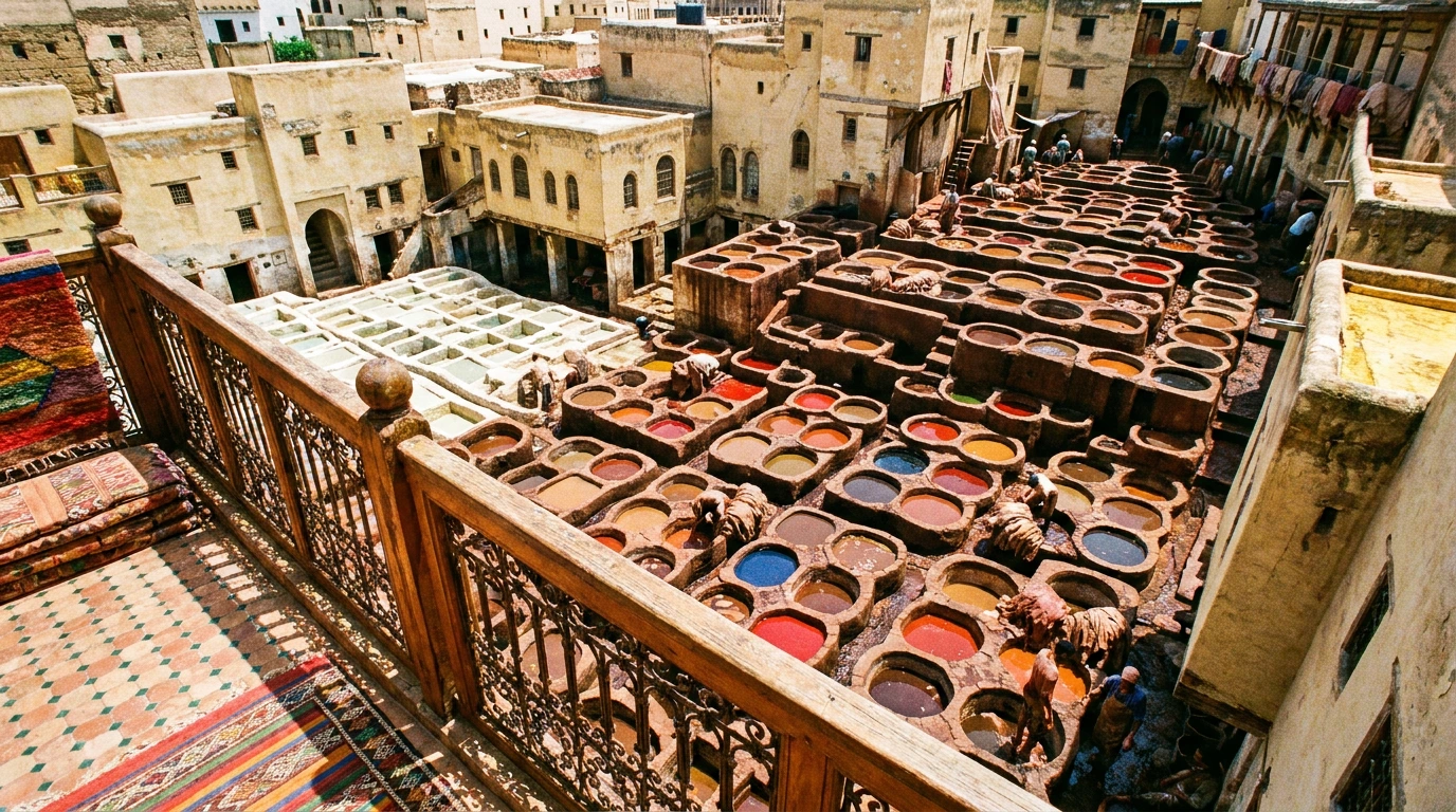 Fes Leather Tanneries